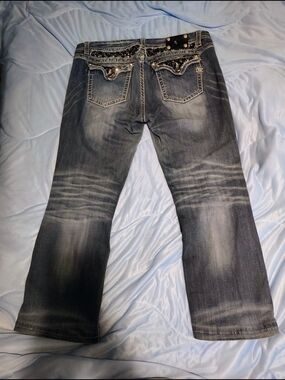 Miss Me Women's Boot Cut Jeans in Dark Wash